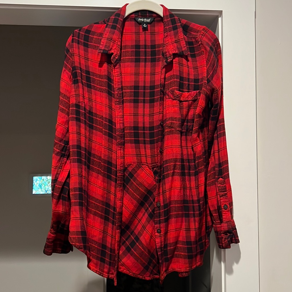 Lucky Brand Red Flannel